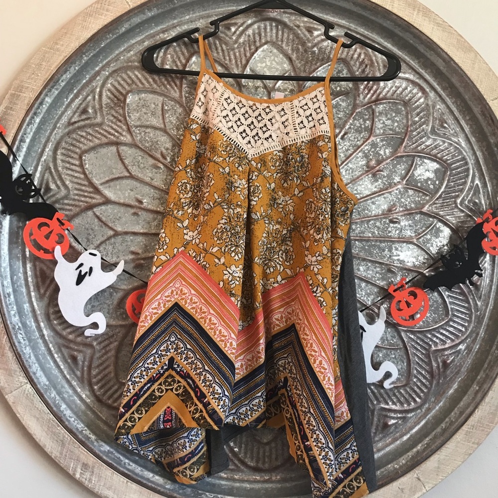 Boho tank top